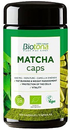 BIOTONA Matcha 100cap Eco, Negro, Estandar