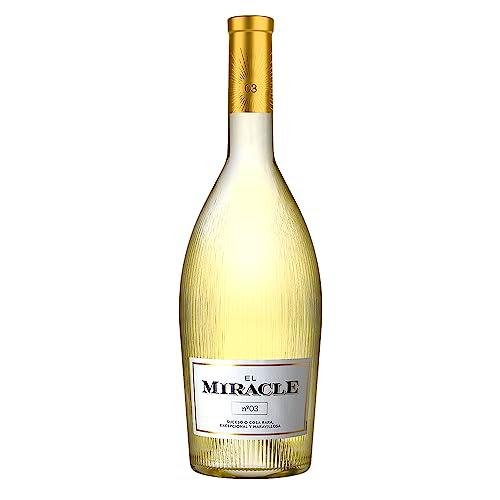 El Miracle Nº 3 Vino Blanco D.O. Valencia - 750 ml (Paquete de 6)