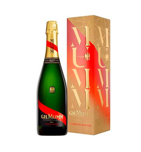 Mumm Cordon Brut Champagne con Estuche, 750 ml