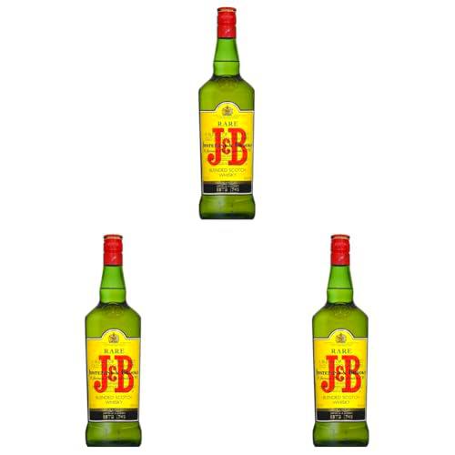 J&amp;B Rare, whisky escocés blended, 1 l, 40 Porcentaje en volumen (Paquete de 3)