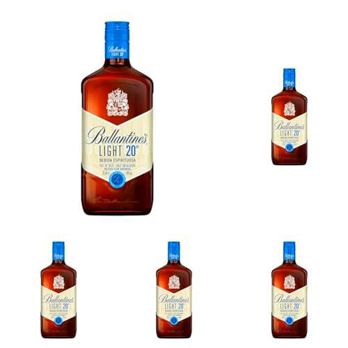 Ballantine's Light Bebida Espirituosa - 700ml (Paquete de 5)