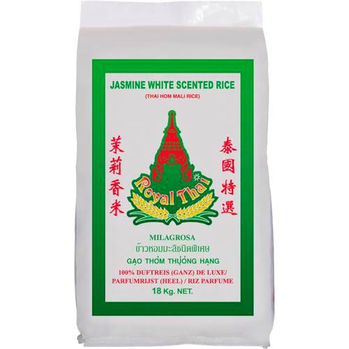 ROYAL THAI RICE - Arroz Jazmín Grano Largo - 1 X 18 KG