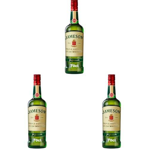 Jameson Original Whiskey Irlandés, 700 ml (Paquete de 3)