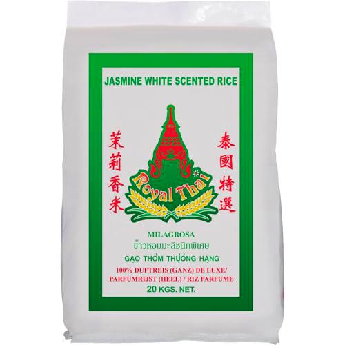 Royal Thai Rice Arroz Jazmín De Grano Largo, 20 Kg