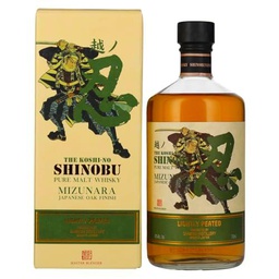 The Koshi-No Shinobu Pure Malt Whisky Lightly Peated Mizunara Oak Finish 43% Vol