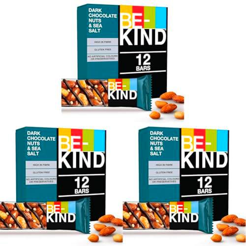 Be-Kind Barrita de proteínas de almendras, caramelo y sal marina