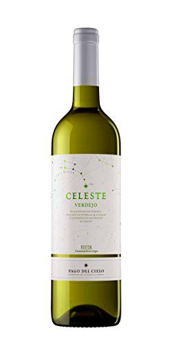 Pago del Cielo Celeste Verdejo, Vino Blanco - 750 ml (Paquete de 10)