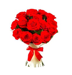 Bouquet de Rosa Roja con 25 Flores Aromáticas y Frescas para Endulzar el Hogar Rosas Naturales