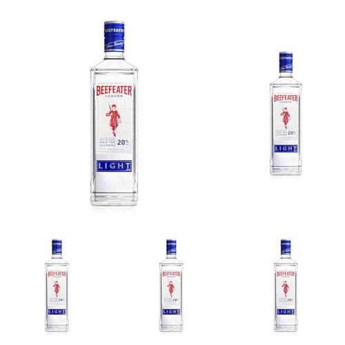 Beefeater Light Bebida Espirituosa - 700ml (Paquete de 5)