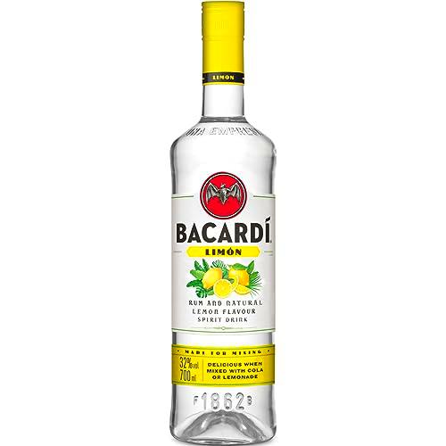 BACARDÍ Limón, ALC. 32%, 70 cl / 700 ml, Ron blanco mezclado con limón