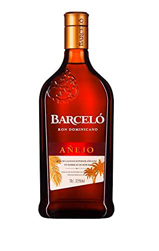 Barceló Ron Añejo Ron Dominicano - botella 700 ml (Paquete de 6)