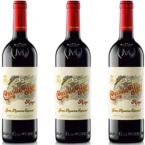 Marqués de Murrieta Vino tinto gran reserva - 3 botellas x 750ml