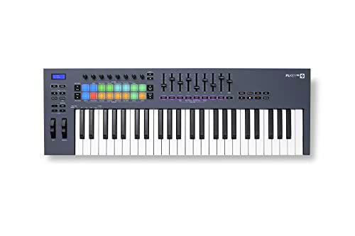 Novation FLkey 49 controlador de teclado MIDI : integración perfecta con FL Studio y modos Chord y Scale