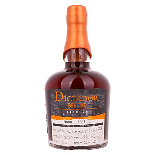 Dictador Dictador BEST OF 1977 EXTREMO Colombian Rum 40YO/060617EX-SH121 41% Vol. 0,7l