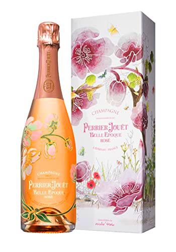 Perrier Jouët Belle Epoque Cuveé Rosé Champagne con Estuche