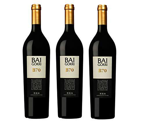 Baigorri Vino Tinto B70 - 3 botellas x 750ml - total: 2250 ml