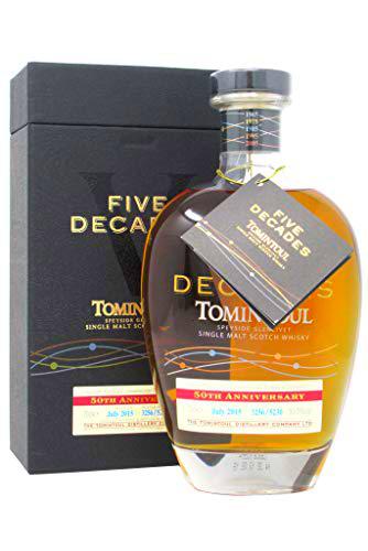 Tomintoul Five Decades 50 Anniversary Special Release 50%