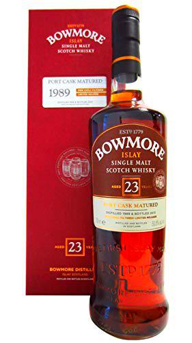 Bowmore 23 Años - 1989 Port Cask Matured Single Malt Whisky Escoces