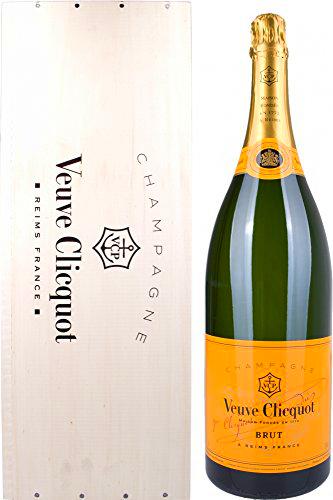 Veuve Clicquot Champagne Brut Yellow Label 12% - 3000ml in Holzkiste