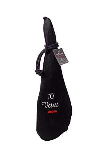 10 Vetas - Jamón Bellota 100% Ibérico, tramo de 7 a 8 kg de peso aproximado 7500 g