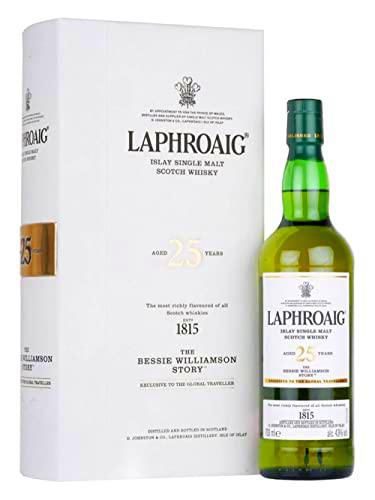 Laphroaig Laphroaig 25 Years Old THE BESSIE WILLIAMSON STORY Edition 2019 43% Vol