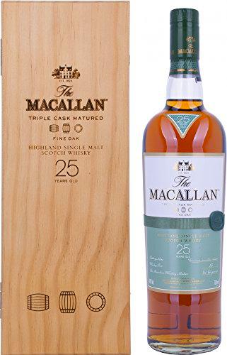 Macallan Fine Oak 25 Años Single Malt Whisky Escoces, 43%