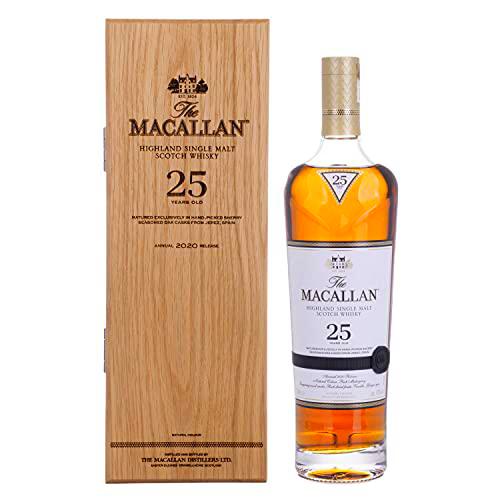 The Macallan 25 Years Old Sherry Oak Highland Single Malt Scotch Whisky 2020 43% Vol