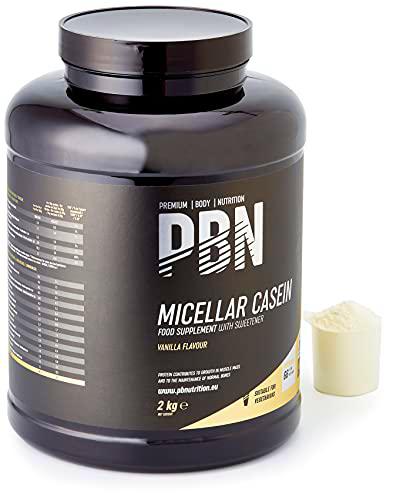 PBN Premium Body Nutrition - Caseína micelar, 2 kg (Paquete de 1)