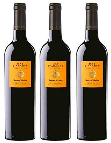 Segura Viudas Mas D'Aranyo Vino Tinto - 3x750 ml - Total:2250ml