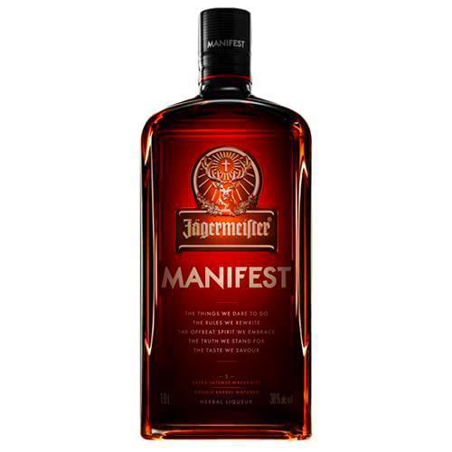 Jägermeister Manifest - Licor de Hierbas, 1000 ml