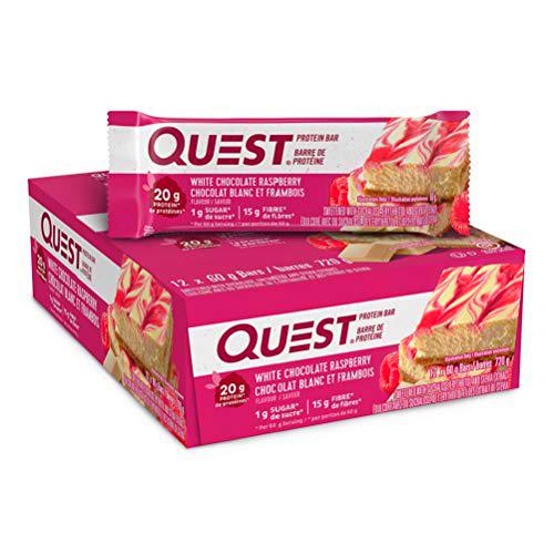 Quest Nutrition Quest Bar, White Chocolate Raspberry