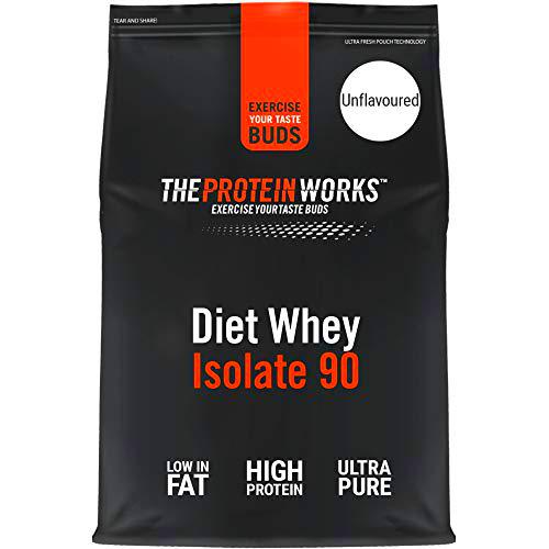 Proteína Whey Diet Isolate 90 | Sin sabor | 2 kg de Aislado de proteína Whey