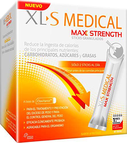 XL-S MEDICAL MAX STRENGTH TRIPLE ACTION - Bloqueador de la absorción de carbohidratos