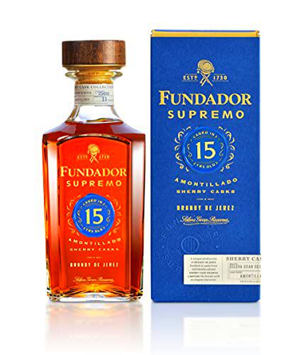 Fundador Supremo 15 - D.O. Brandy de Jerez - Solera Gran Reserva