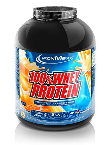 IronMaxx Ironmaxx Sabor Maracuyá Naranja 100% Polvo Proteína De Suero 2.35 Kg En Lata 2350 g