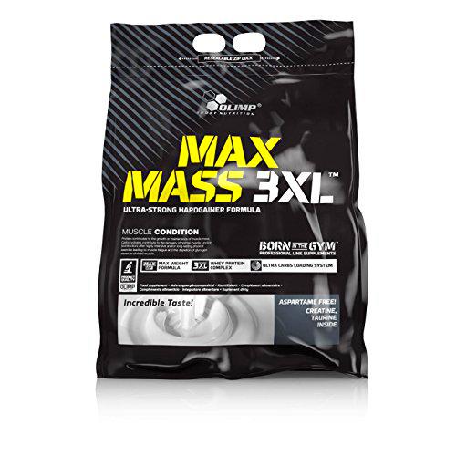 Olimp Sport Nutrition Ganador de Masa Muscular MAX Mass 3XL con Sabor Fresa