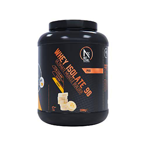 NXT Level - Whey Isolate 90 Nutrición Deportiva - Plátano 2000 g