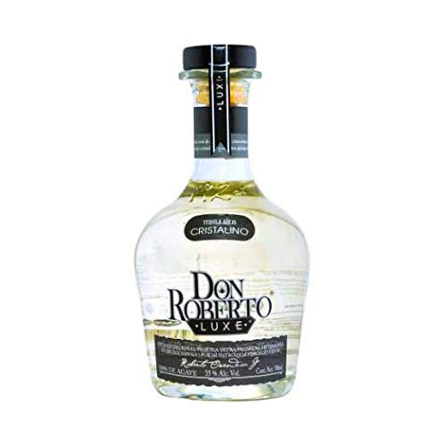 Tequila Don Roberto Ultra Premium Luxe 70 cl, Tequila Blanco Añejo Cristalino Hecho en México Cócteles y Combinados