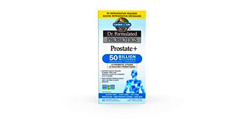 Garden of Life Dr. Formulated próstata + 50 mil millones de probióticos 60 cápsulas vegetarianas 60 g