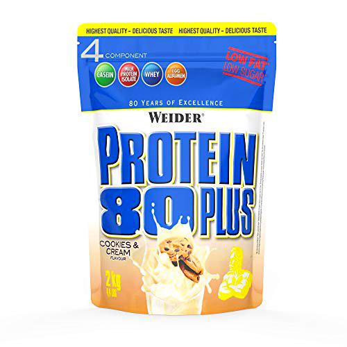 Weider Protein 80 Plus, Proteina de suero de suero de leche
