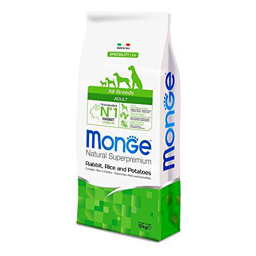 Monge Adult Conejo, arroz y Patatas 12 kg All Breeds