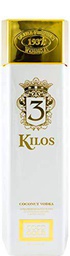 3 Kilos Gold Vodka Coconut Ultra Premium Vodka 30% Vol