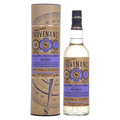 Douglas Laing &amp; Co. Douglas Laing PROVENANCE Ben Nevis 7 Years Old Single Cask Malt 2012 46% Vol