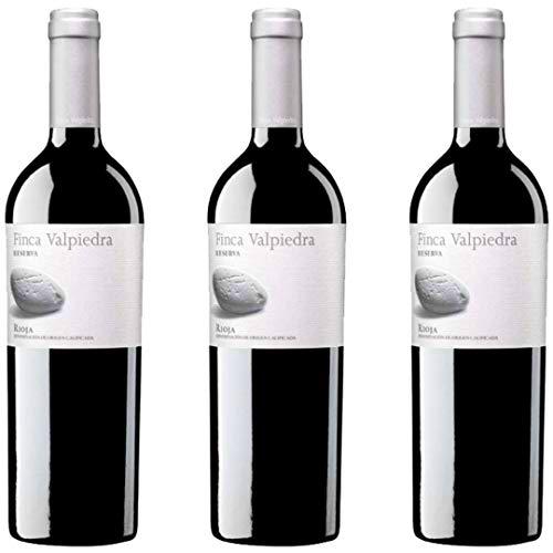 Finca Valpiedra Vino tinto reserva - 3 botellas x 750ml