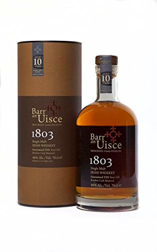 Barr an Uisce 1803 10 Years Old Single Malt Irish Whiskey 46%