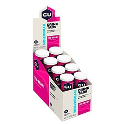 GU Energy Pastillas Disolventes de Electrolitos con Frutas del Bosque