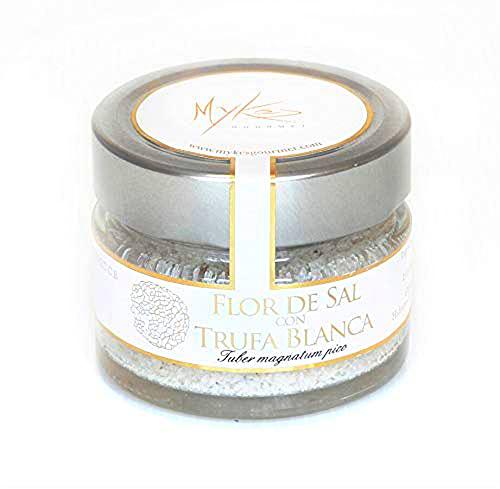 Mykés Gourmet Flor de Sal ecológica con Trufa Blanca 100 g