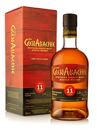 The GlenAllachie The GlenAllachie 11 Years Old PORT WOOD FINISH Single Malt Scotch Whisky 48% Vol