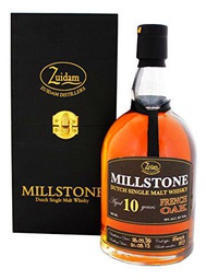 Zuidam 10 Años Millstone French Oak Whisky - 700 ml