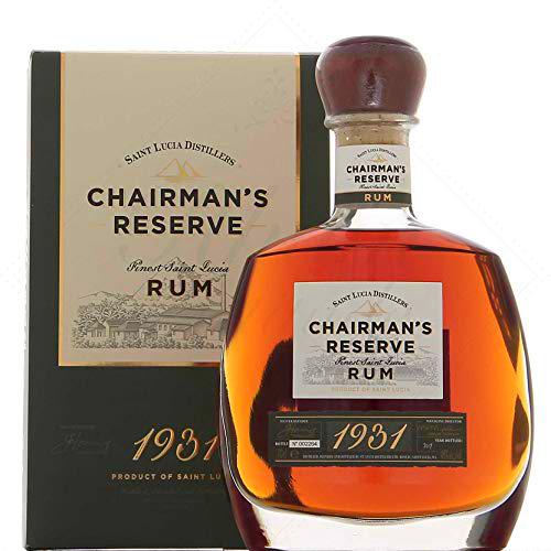 Chairman's Reserve 1931 Finest St. Lucia Rum 46% - 700 ml in Giftbox